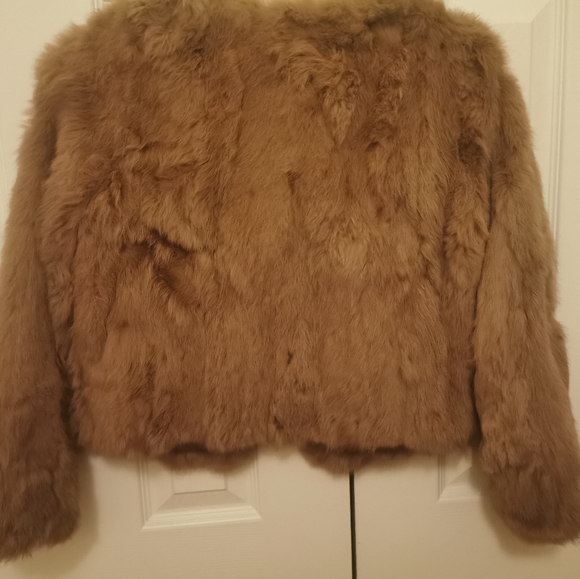rabbit fur jacket - Picture 4 of 5